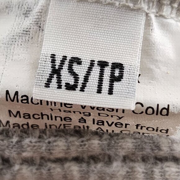 Rebecca King Gray Cotton Blend Waffle Knit Mock Neck Dress - Picture 6 of 7